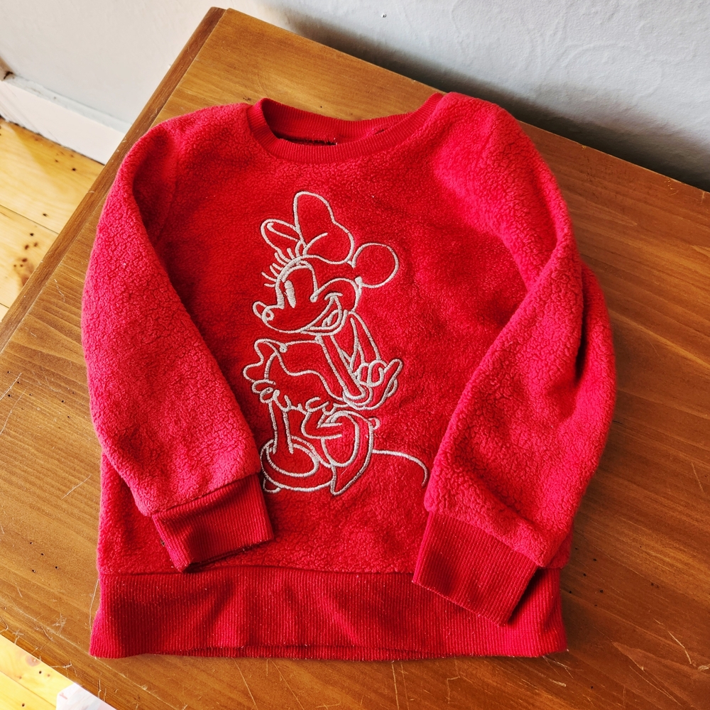 Disney 2t Red Toddler Sweatshirt